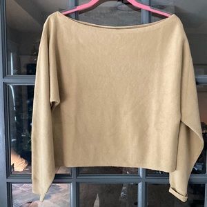 WAYF from Nordstrom Ballet Neckline Drop Shoulder Sweater